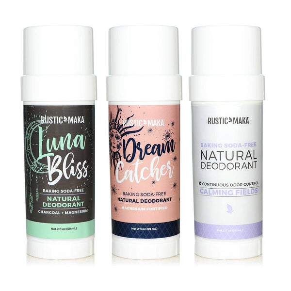 Magnesium + Charcoal - Luna Bliss Natural Deodorant